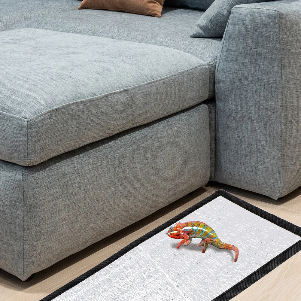 

Reptile Heat Pad Reflective Film Heating Mat For Leopard Gecko Warm Environment Easy Clean Aluminum Surface Winter Heating