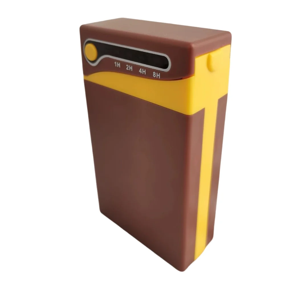 Creative กรณีบุหรี่พร้อมจับเวลา USB Time Lock กล่องสูบบุหรี่ Aided เลิกสูบบุหรี่แฟชั่นแบบพกพาพลาสติกยาสูบปลอดภัยปลอมตัว