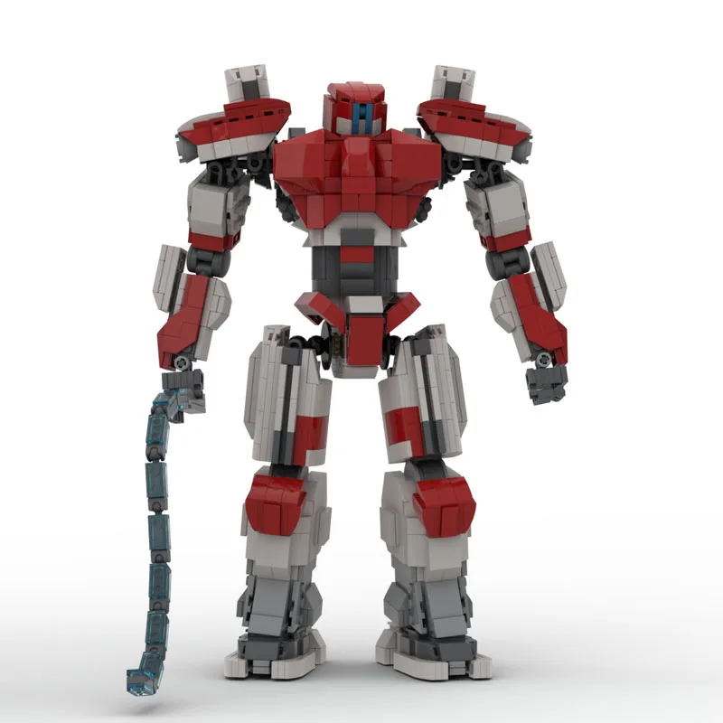 

1322 шт. MOC оправа pacifices Guardian Bravo, строительные блоки, рождественский подарок, вдохновляющий неограниченный творческий строительный набор