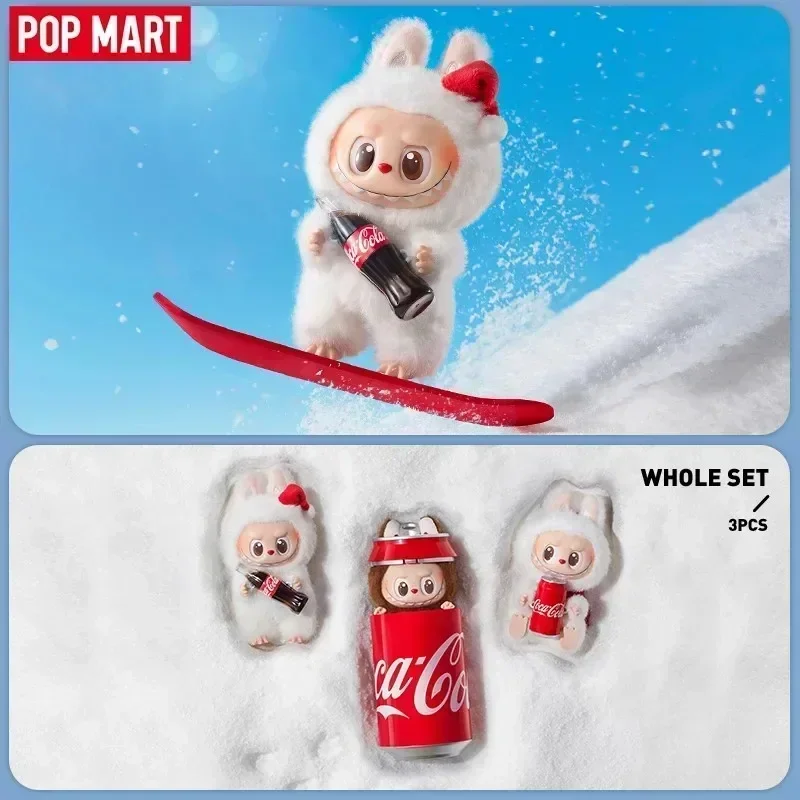 POP MART Labubu Monsters Coca-Cola Series Vinyl Action Figure - Blind Box Anime Mystery Doll for Girls - Festival Gift