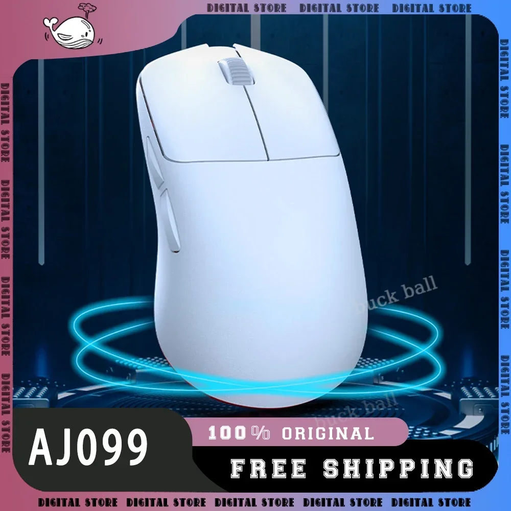 

Ajazz AJ099 Wireless Gamer Mouse 2 Mode USB 2.4G Wireless AJ199 Mouse PAW3311 Sensor 12000DPI Adjustable Office CSGO Gaming Mice