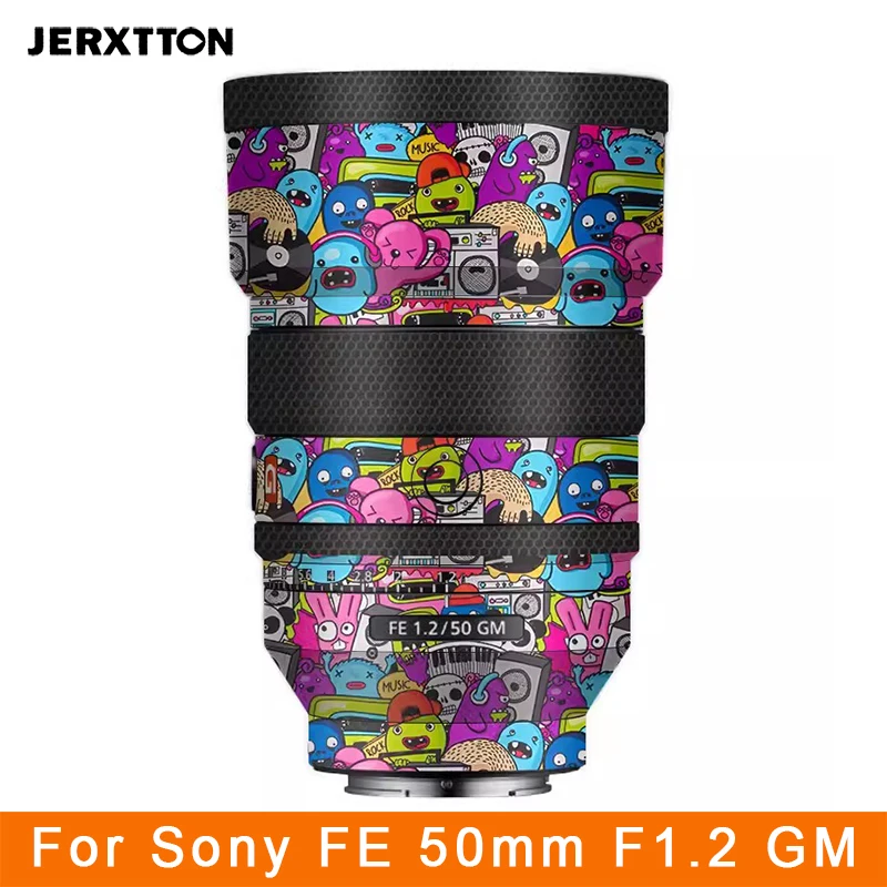 1.2 Sony 50mm Skin Lens Camera Anti-Scratch Sticker Coat Vinyl Wrap Protective Film Body Protector Skin for Sony FE 50 F1.2 GM