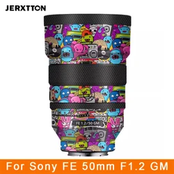 1.2 Sony 50mm Skin Lens Camera Anti-Scratch Sticker Coat Vinyl Wrap Protective Film Body Protector Skin for Sony FE 50 F1.2 GM