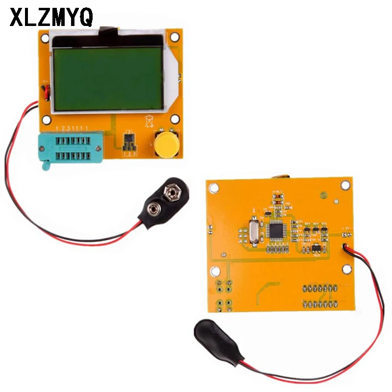 LCR-T4 ESR Meter Transistor Tester Diode Triode Capacitance Mos Mega328 Transistor Tester + CASE (Not Battery) DIY Electtronic