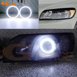 For Volvo C30 C70 2006 2007 2008 2009 Excellent Ultra Bright COB Led Angel Eyes Kit Halo Rings Day Light