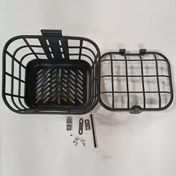 Bike Supplies Easy Installation Durable Spacious Bicycle Front Basket Easy Installation Strong Load-bearing Ideal for Scooter