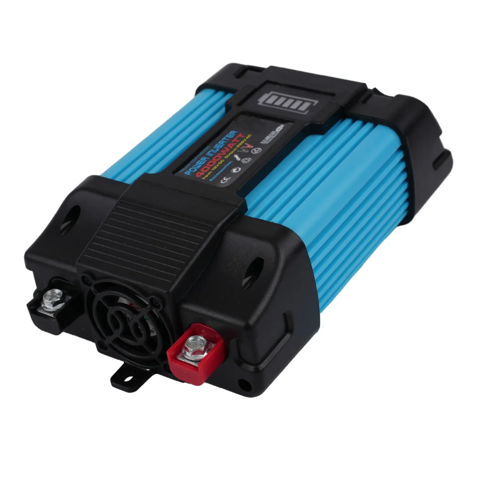 4000W Car Power Inverter DC 12V To AC 110/220V Pure Sine Wave 2 USB LCD Display * Lightweight Design: Lightweight And Compact, I