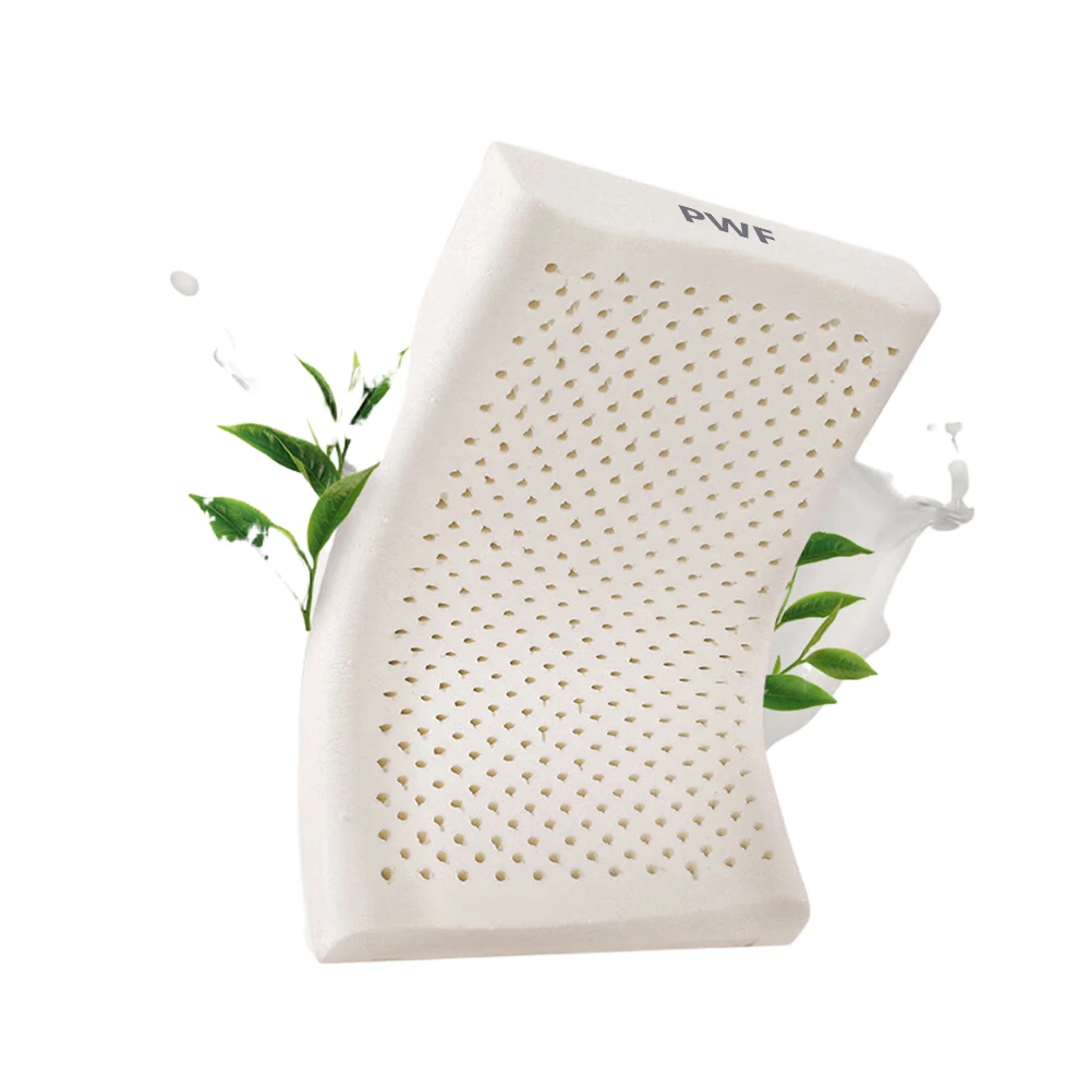 PWF Latex pillows, Cervical Pillow for Neck Pain,Organic Hypoallergenic Orthopedic Contour Pillow Support