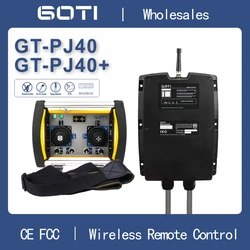 GT-PJ40 GT-PJ40+ Industrial Crane Rechargeable Remote Wireless Controller 2 five step Joysticks 18-440V UHF for Hoist