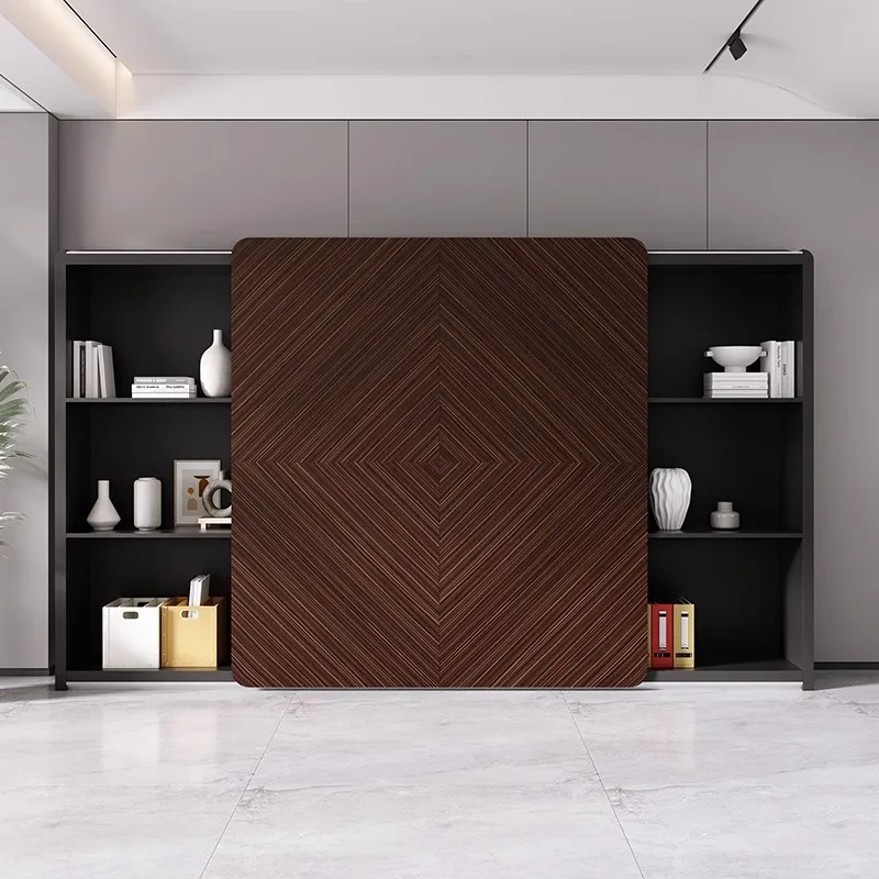 Ebony Wood File Cabinet  Boss Bookcase File Storage Office Background File Cabinet