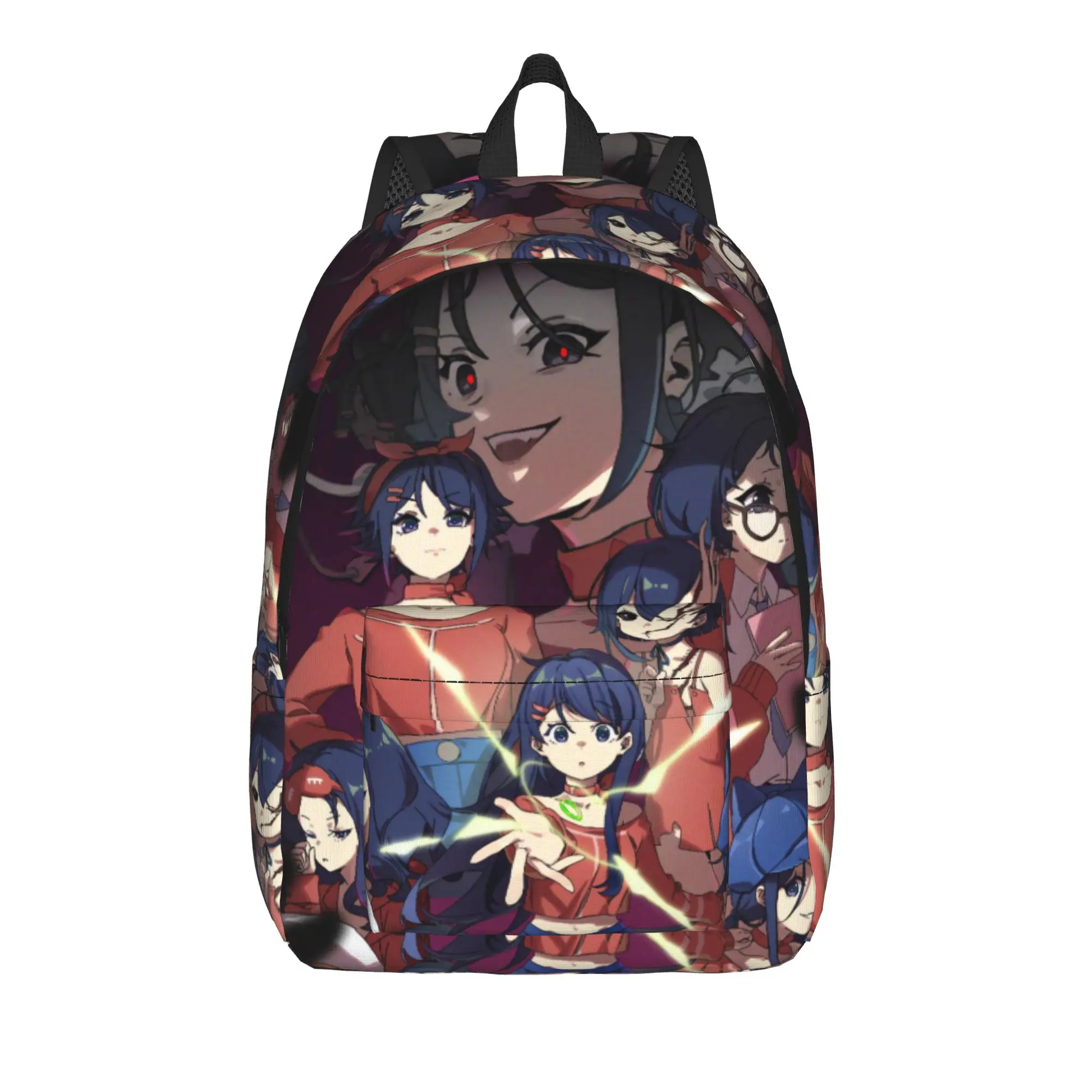 Game Miside Series Print Backpack  Fun Backpacks Boy Camping Breathable High School Bags Design Rucksack