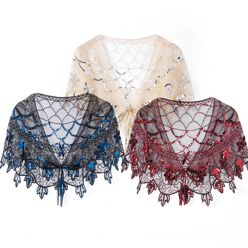 レトロウェディングドレス 女性用 あばた型スパンコール 920年代 バンクス スレ パル ガウン エレ フラッグ ローブ その他素材 00% 秋 2025