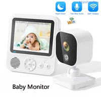 New 2.4GHz Wireless Color Smart Baby Monitor with Camera Surveillance Nanny Cam Security Electronic Babyphone Cry Babies Feeding