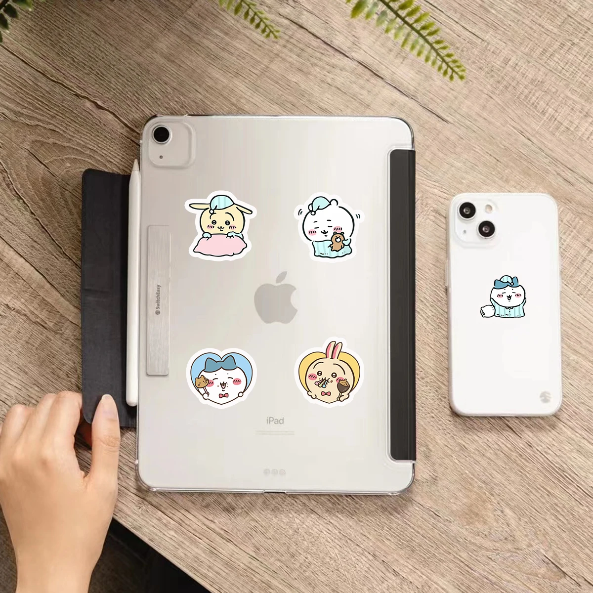 40pcs Chiikawa Hachiware Usagi Cute material ipad mobile phone case suitcase notebook decoration waterproof DIY stickers