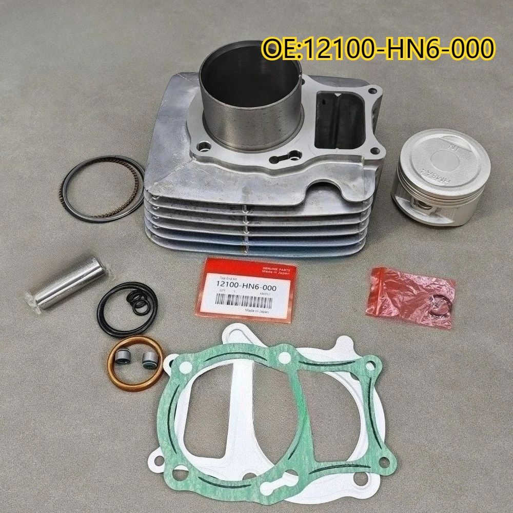 

High quality New For 12100-HN6-000 Top End Rebuild Kit Cylinder For Honda Recon 250 TRX 250 1997-2020 US