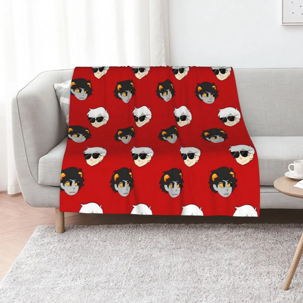 

Dave and Karkat Throw Blanket Bed covers Nap heavy to sleep Luxury Throw Blankets