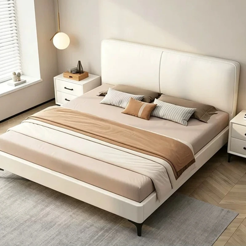 Simple Design Bed Bedroom Children Double Princess Girls Luxury Luxury Bed Modern Headboards Letto Matrimoniale Unique Furniture