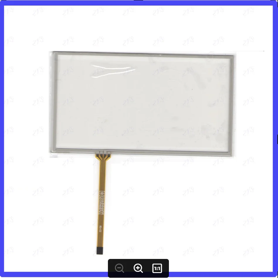 

for Pioneer AVH-4000NEX compatible touchglass 4lines resistance screen this is compatible Touchsensor AVH4000NEX