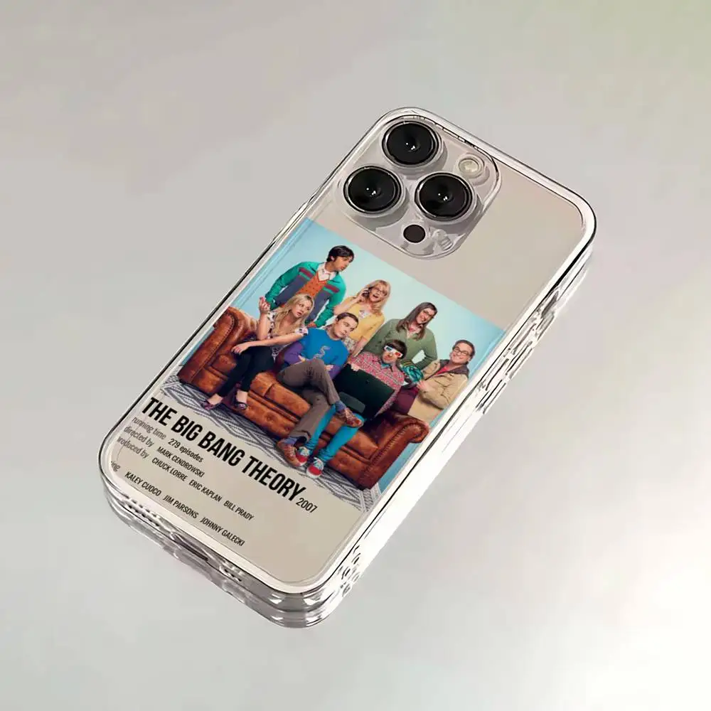 Casing HP T-TBBT The Big Bang Theory Untuk iPhone 17,16,15,14,13,12,Pro,Max,Plus,E,SE4,Air,Mini Transparan