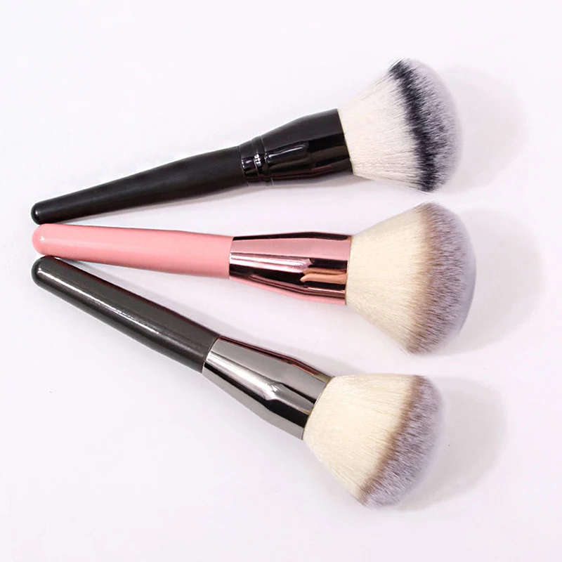 Grand pinceau de maquillage pour le visage, brosse pour fard à joues, contour du visage, fond de teint antarctique, brosse de maquillage cosmétique, outil pour fard à joues en poudre, 1PC