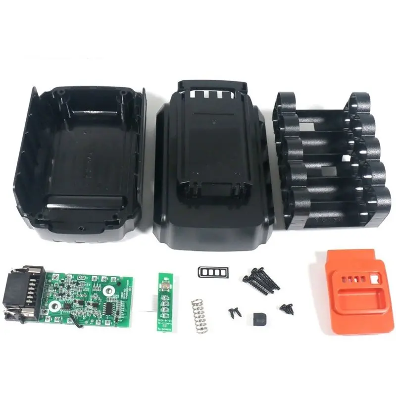 

FULL-For Black Decker LBXR36 36V 40V LBX2040 Battery Plastic Case Charging Protection Circuit Board PCB Box
