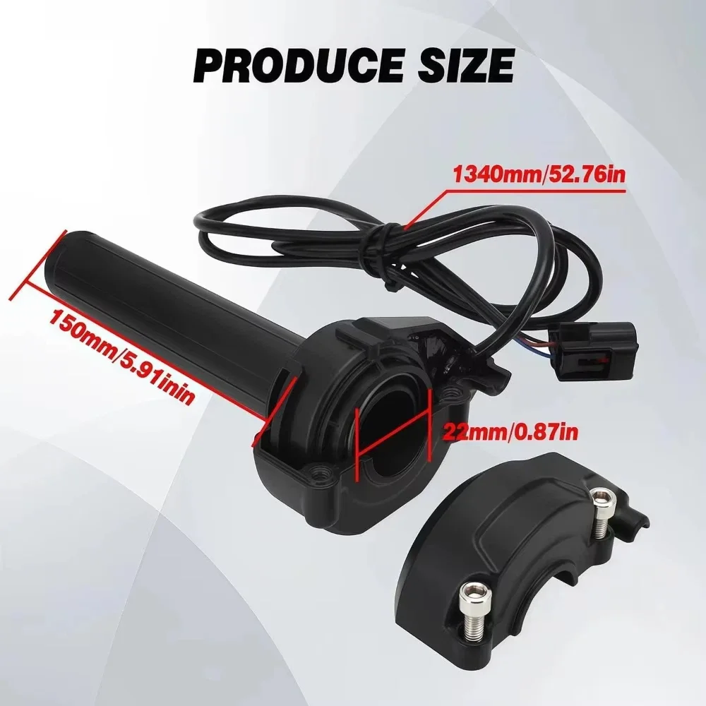 For Surron Light Bee X & S Handlebar Accelerated Handle Throttle Throttle Turn Grip Electric Dirt Bike E-bikes Motorcycles Parts Durable