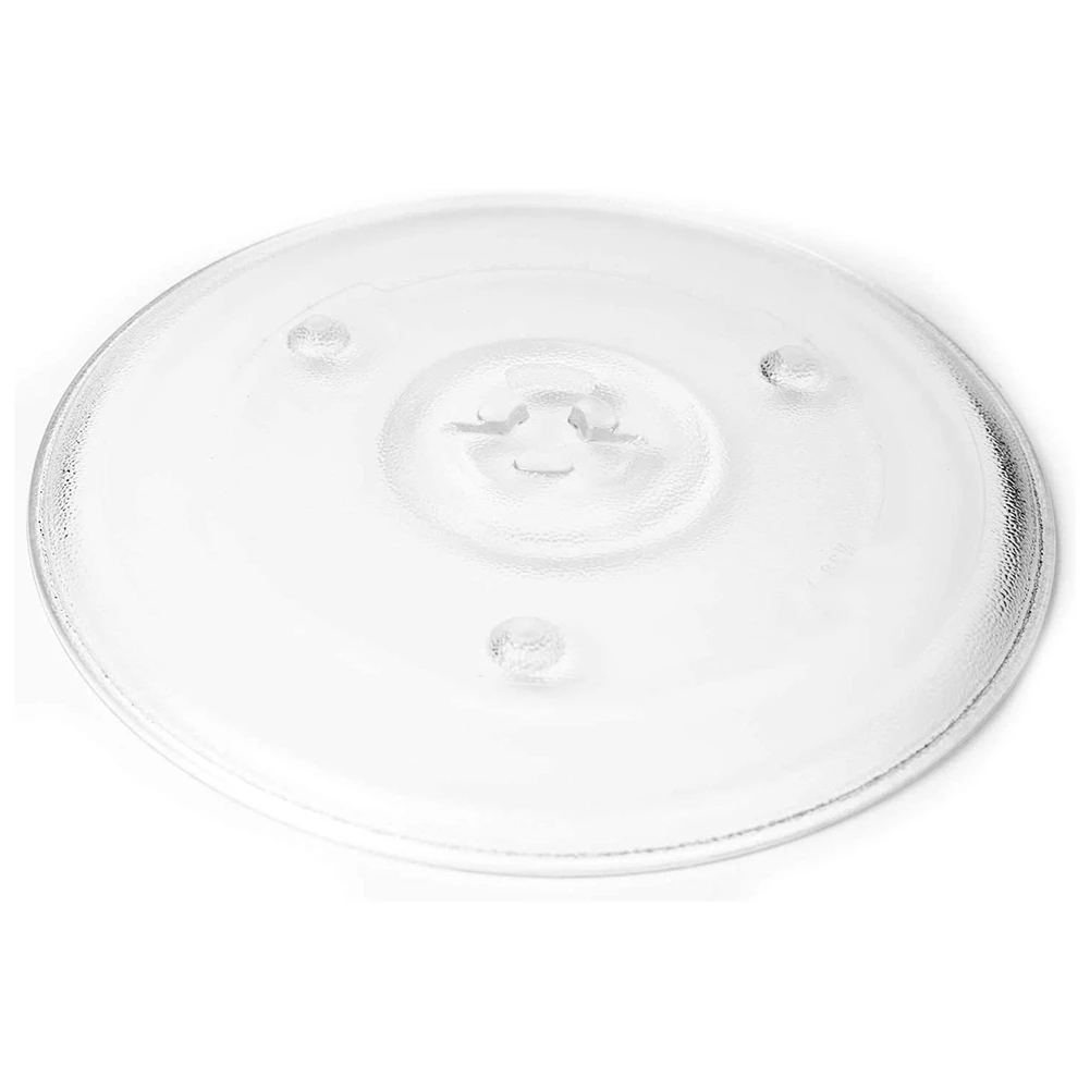 10.5Inch Microwave Plate Spare Microwave Dish Durable Universal Microwave Turntable Glass Plates Round Replacement Plate