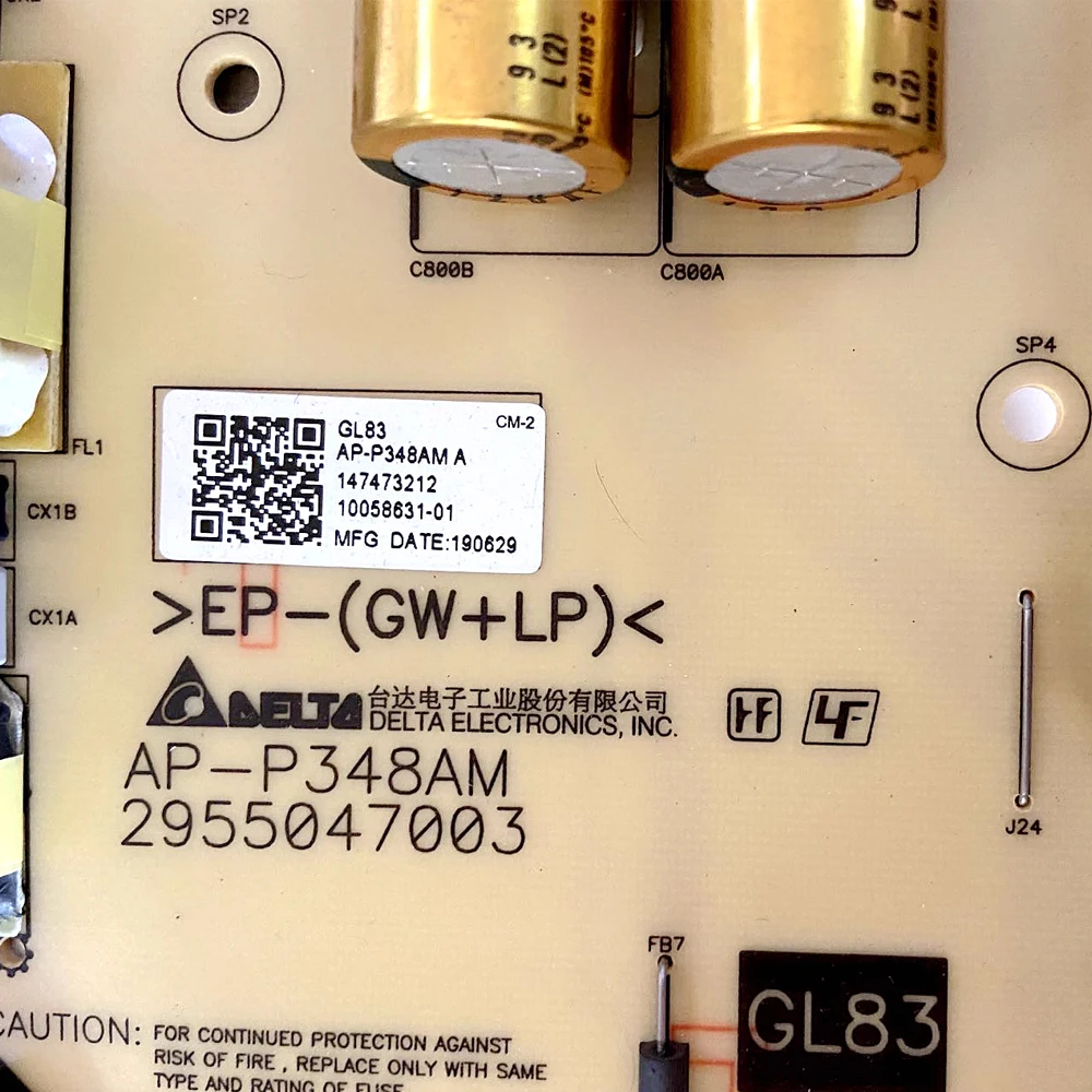 AP-P348AM 2955047003 PCB Motherboard Power Supply Board For Sony TV KD-75X8500F