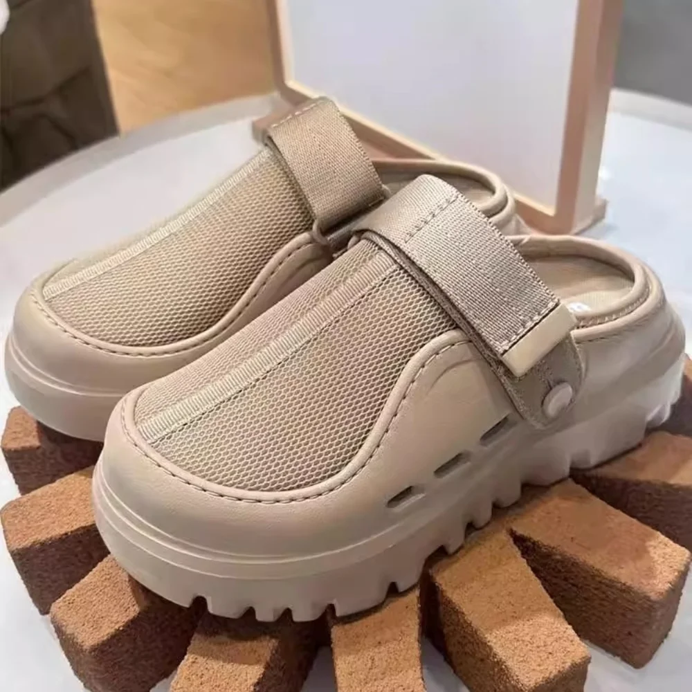 Comfortable Men Pool Sandals Summer Outdoor Beach Shoes Women Slip on Garden Clogs Casual Water Shower Slippers Plus size 45