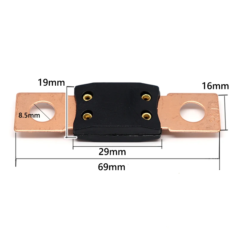 【2PCS】LITTEL FUSE ANL Car Fuse MEGA Bolt-on Fuse Blow A Fuse Blade Fuse 30A 50A 60A 80A 100A 125A 175A 150A 200A 250A - 500A