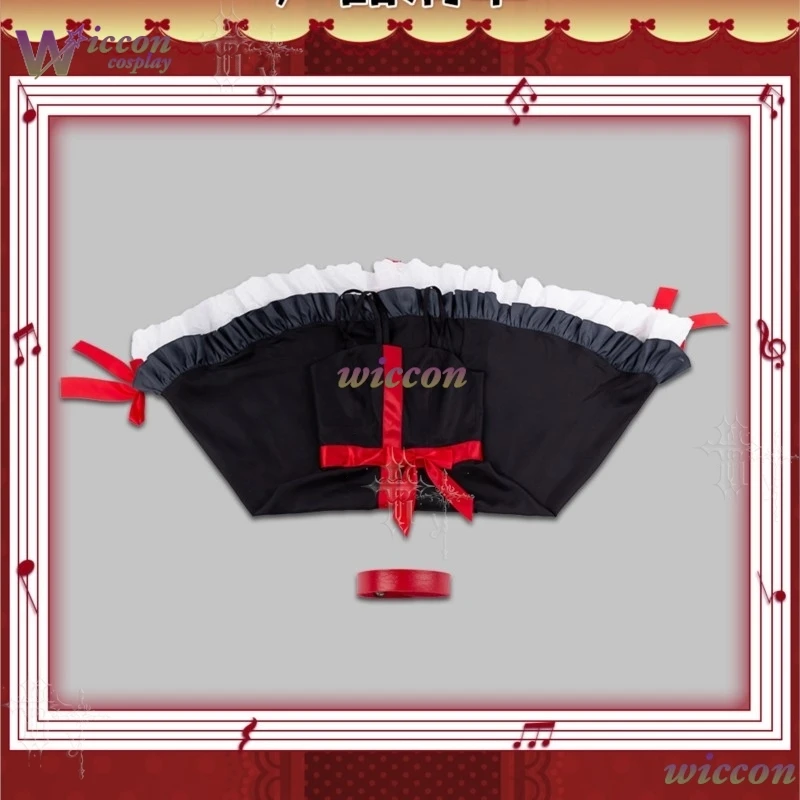 Cos C COS Guilty Crown Yuzuriha Inori Black Dress Anime Cosplay Two Dimensional Role Play Costume Halloween Uniforms view 6