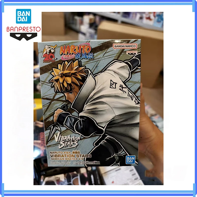

Bandai Banpresto In Stock Original Naruto Vibration Stars Namikaze Minato Vol 2 Model Doll Brand New Boxed Action Figure