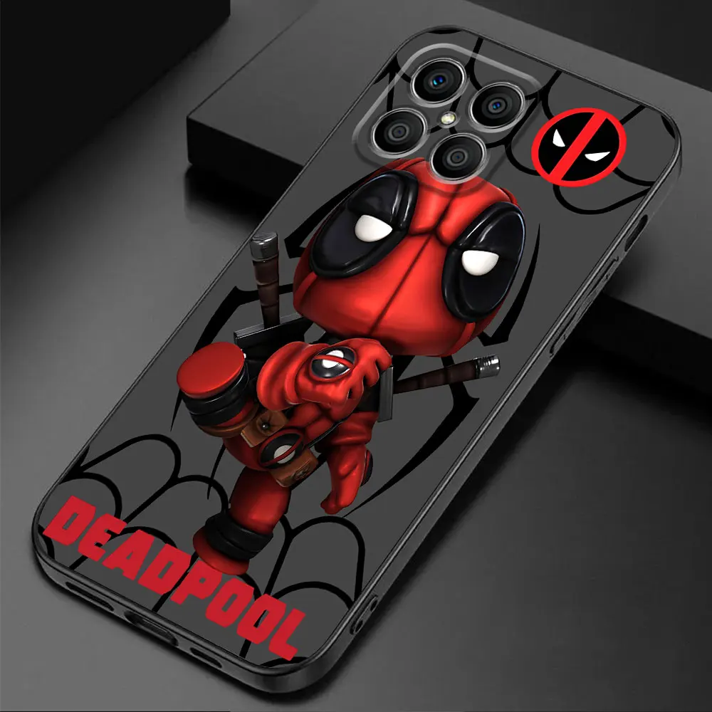 Miękkie etui na telefon TPU dla Honor 90 Pro X6a X8a Magic5 Lite X7 X9a X6 8x70x8 Magic5 Marvel Deadpool Groot Funda etui