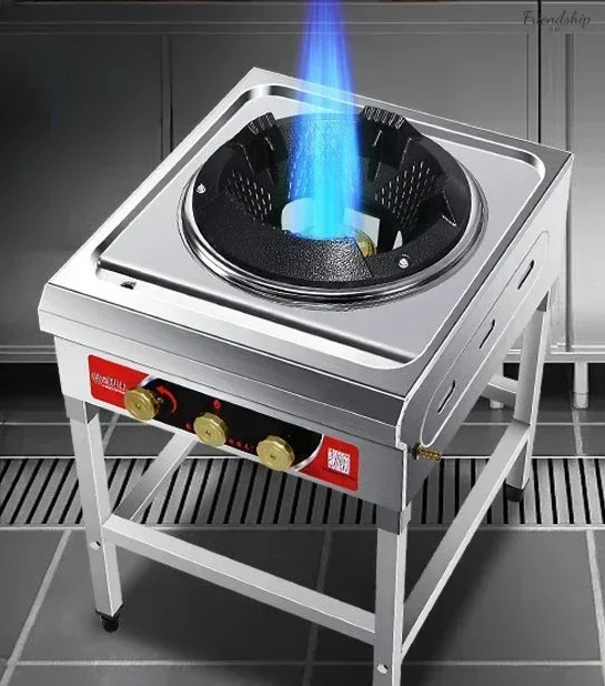 

Новая коммерческая жестокая пожарная плита - сжиженный газ, для ресторанов, энергосберегающая.
