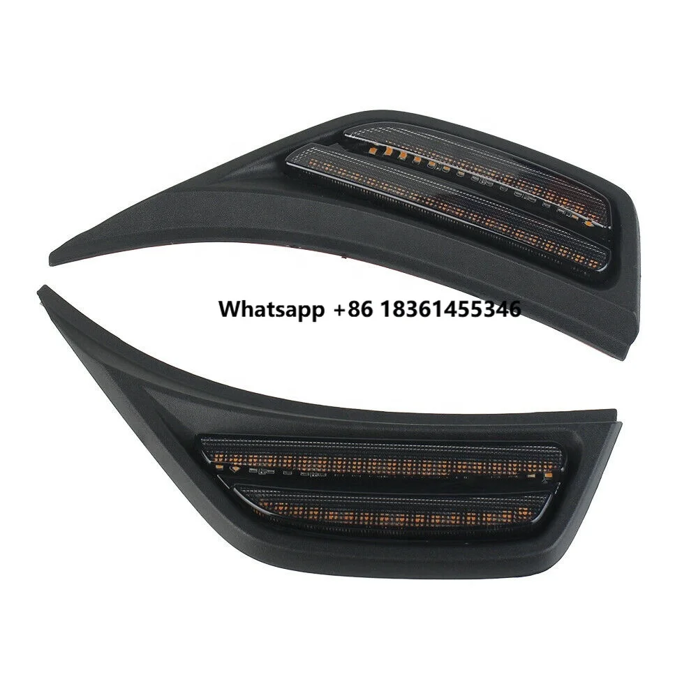 For 2018-2021 JL Front Fender Side Marker LED Light Turn Signal Lamp