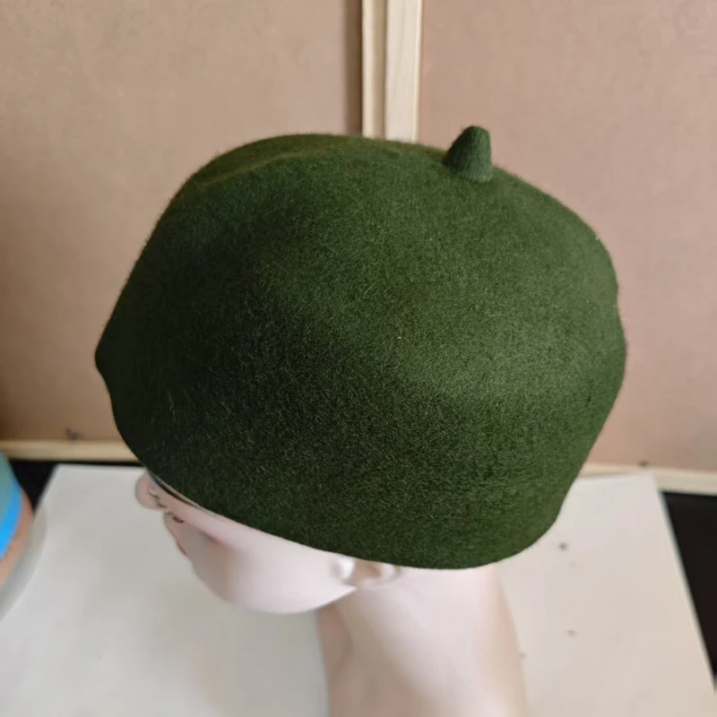 이슬람 남성 여성을위한 터키 양모 모자 Eid기도 말레이시아 아라비아 이슬람 갈색 Kufi 모자 우아한 탑 모자 편안한 Hijab