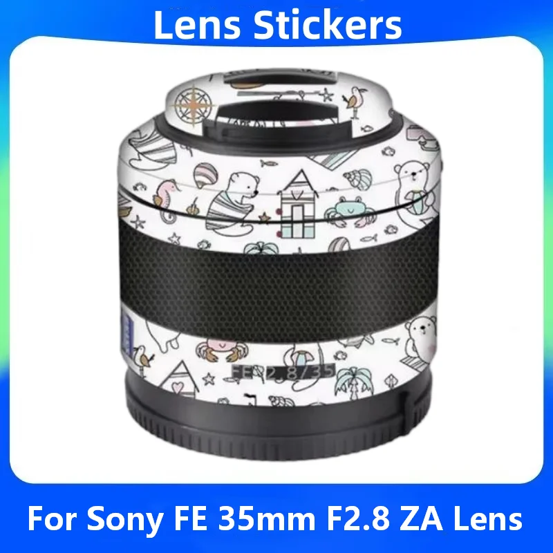 

Защитная виниловая пленка-наклейка для объектива Sony FE 35mm F2.8 ZA, защитное покрытие для корпуса объектива SEL35F28Z FE35 2.8