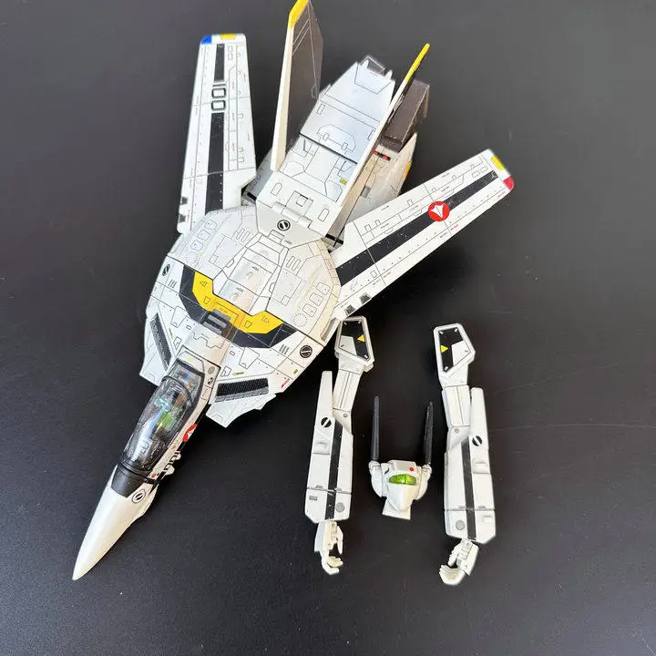 Macross VF 1 Variable Fighter Action Figure Model Transformable Anime Collectible Desktop Display For Hobby Fans