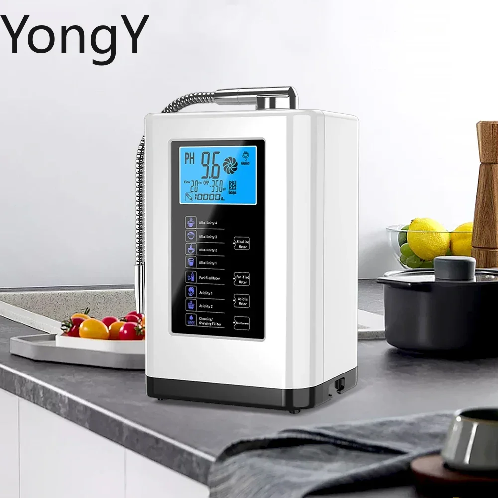 Alkaline Water Machine Ionizers PH Water Device Alkaline Water Dispenser 5 Plate Platinum Coating Alkaline Ioniser Machine