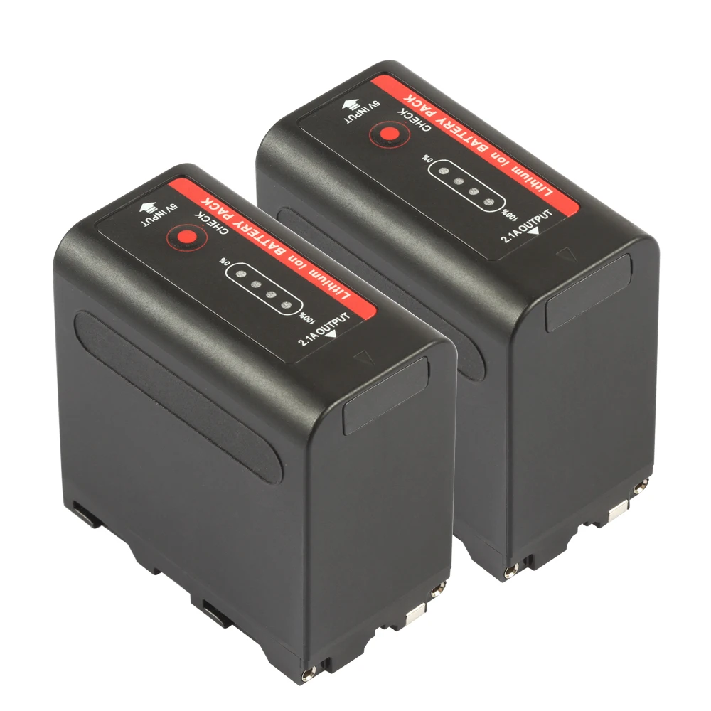 

Аккумулятор NP F980 8800 мАч для аккумуляторов серии NP-F970 F960 F550 F570 F750 F770 NP-F980 MC1500C CCD-RV100 CCD-TR415E DCR-TR7