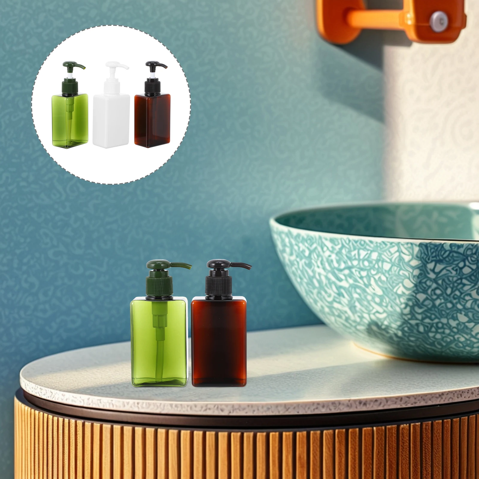 

150ml Easy-To-Carry Travel Dispenser Bottles Empty Lotion Holders for Travel Essentials
