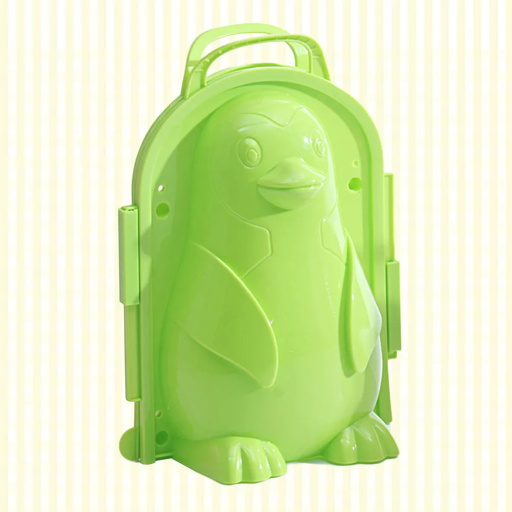 

Creative Penguin Snow Children Outdoor Winter Snow Lawn Beach Activity Cute Design Environmental