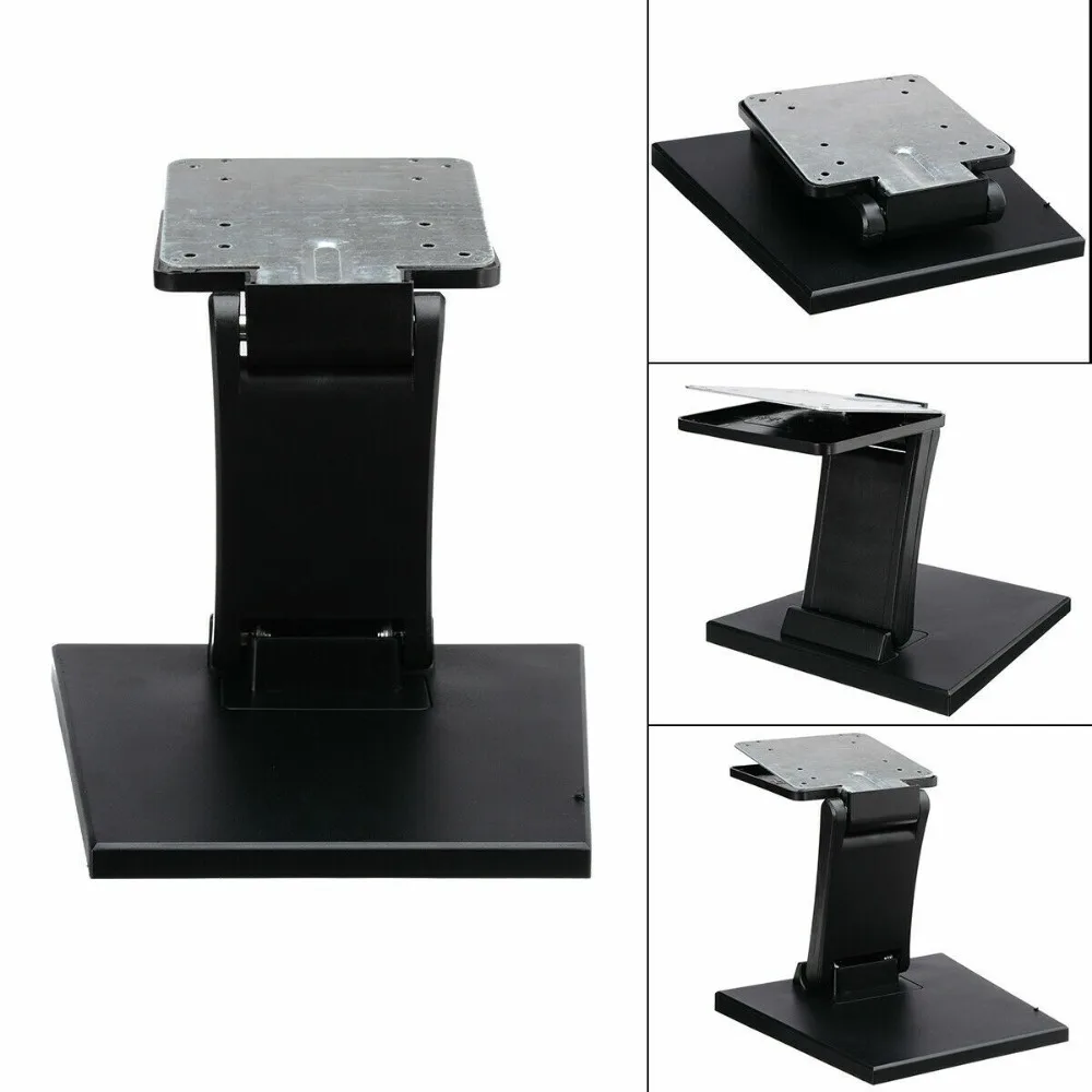 14''-24'' Monitor Base NEW Universal Tilt Mounted LCD Touchscreen Holder VESA Fold Screen Display Stand Bracket Desktop