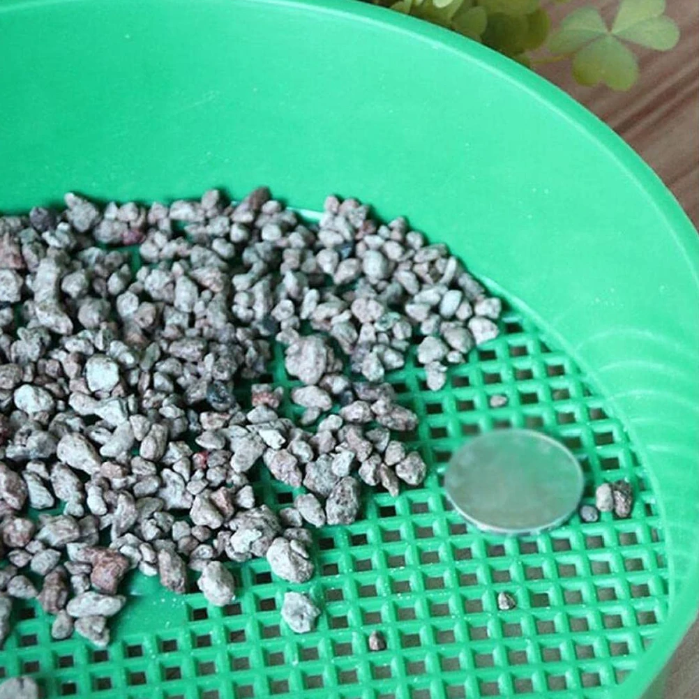 

Garden Sieve Plastic 20cm Diameter Sifter Tool for Plastic Soil Sieve Compost Pebbles Soil Strainer Rocks Sifting Gardening