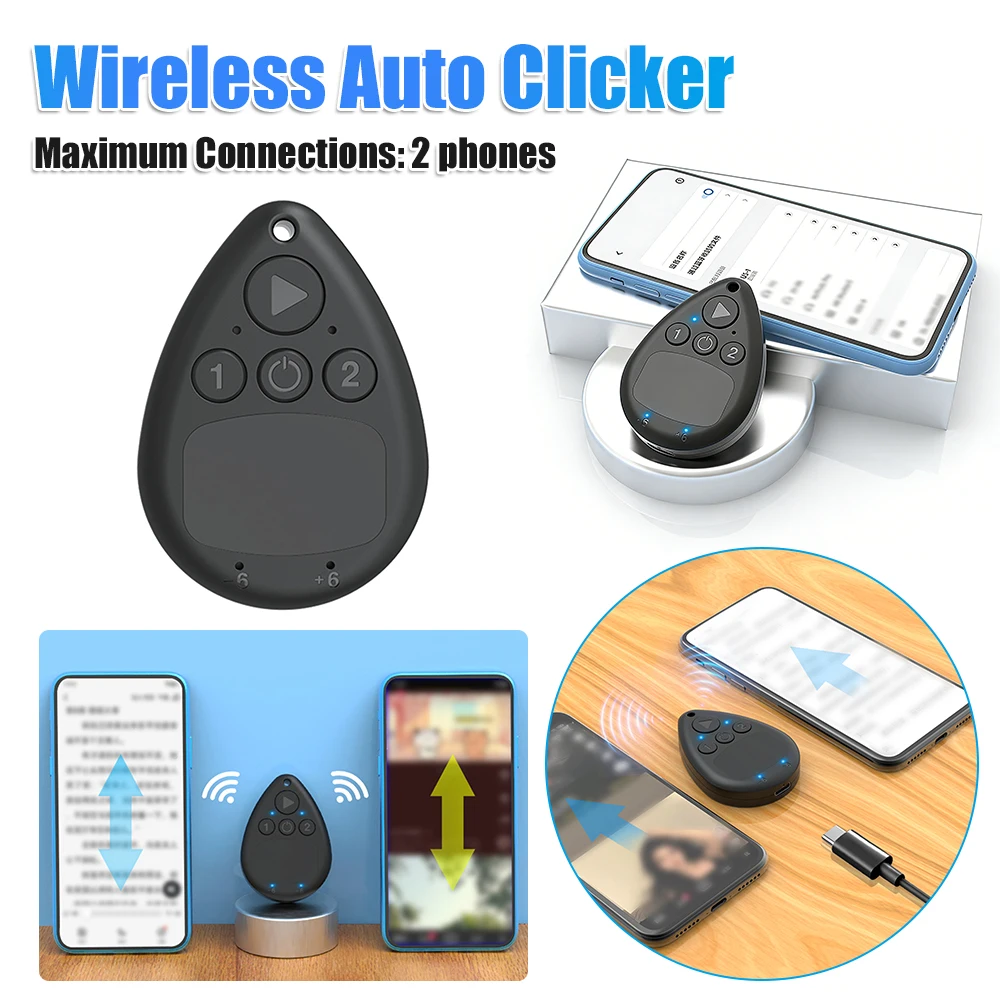 : Clicador automático de tela de celular