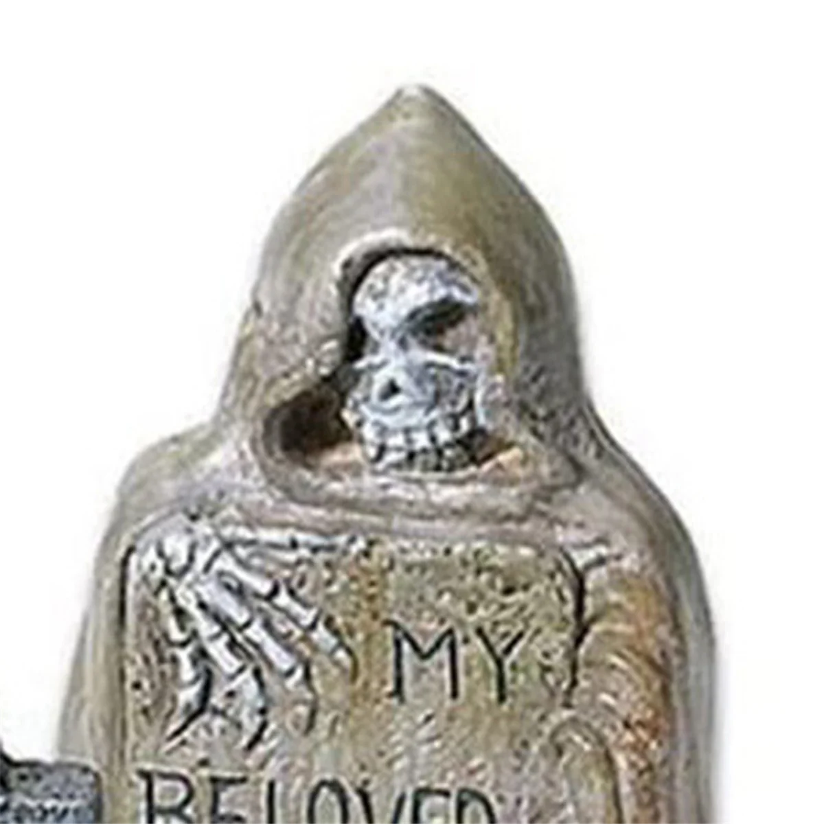 Resin Tombstones Ornaments Village Collections Tombstones Figurine Set, Multiple Sizes, Multicolor