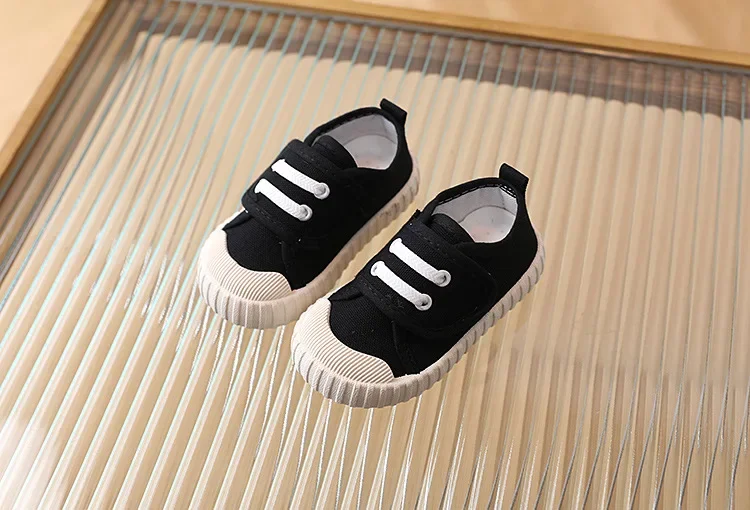Kinder Schuhe Jungen Mädchen Leinwand Schuhe Mode Weiche Kleinkind Kleinkind Mädchen Jungen Turnschuhe Atmungsaktive Candy Farbe Kinder Leinwand Schuhe – Detail 20