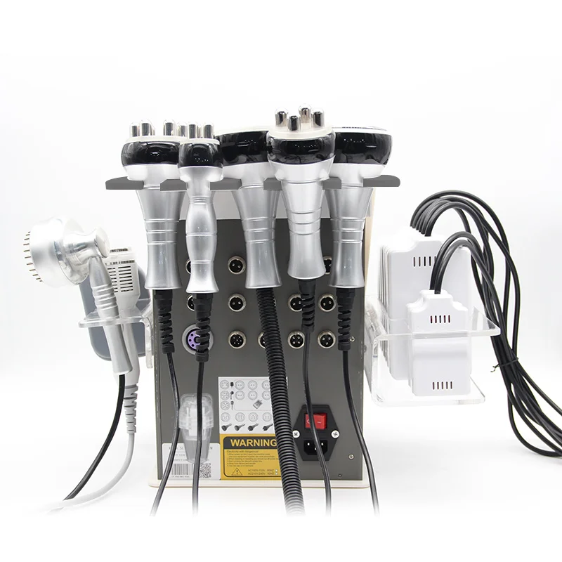 9 In 1 Vacuum Laser Radiofrequency 40K Slimming Ultrasonic Liposuction Cavitation Machine Skin Lifting Fat Burner Body Shape