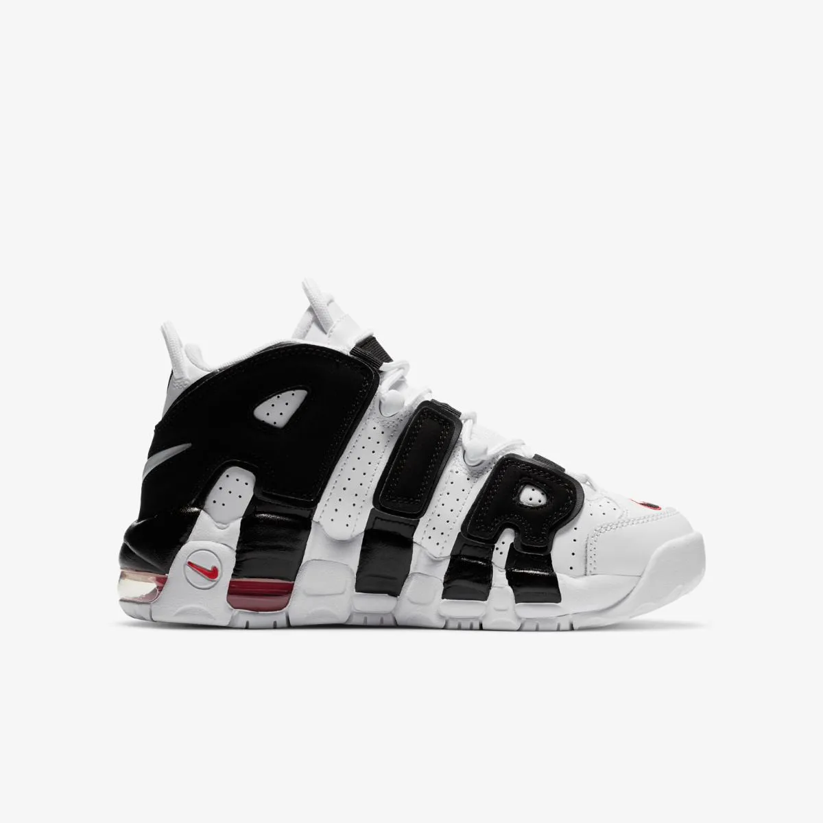 Nike 415082-105 High Top Sneakers Leather Synthetic Fabric Air Cushion Rubber Outsole Elastic Strap Boys Girls Casual Shoes