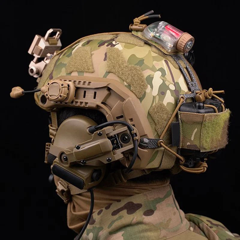 Tactical Electronic Shooting Headphones, Outdoor or Gun Range, Anti-noise Headset, Tactical Protection Hearing Earmuff